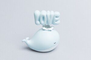 Фигурка Кит Love 7,5х5,5х8,5см 7003-1 голубой