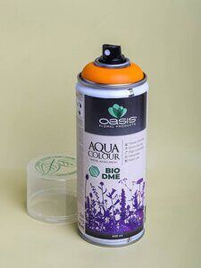 Спрей Краска Floralife 400мл Aqua оранжевый